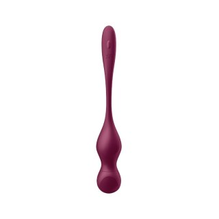 Wibrujące Kulki Love Birds Vary Connect App Wine Red Satisfyer Satisfyer