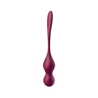 Wibrujące Kulki Love Birds Vary Connect App Wine Red Satisfyer Satisfyer
