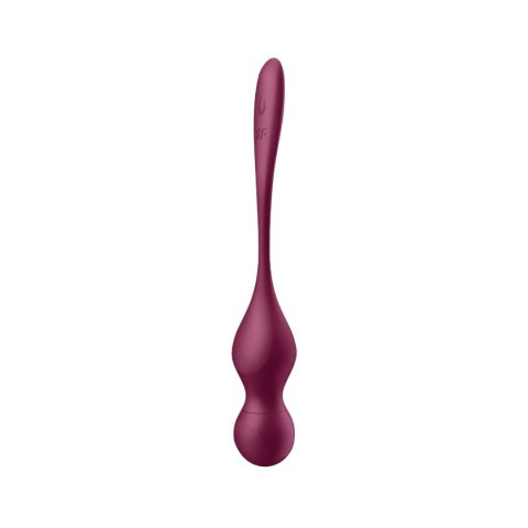 Wibrujące Kulki Love Birds Vary Connect App Wine Red Satisfyer Satisfyer