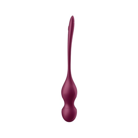Wibrujące Kulki Love Birds Vary Connect App Wine Red Satisfyer Satisfyer