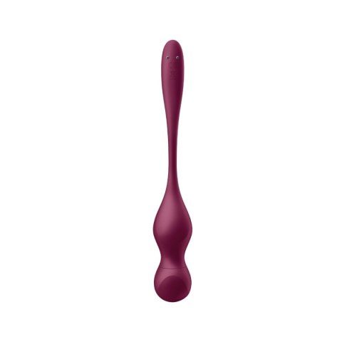 Wibrujące Kulki Love Birds Vary Connect App Wine Red Satisfyer Satisfyer