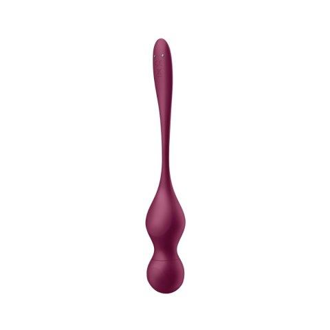 Wibrujące Kulki Love Birds Vary Connect App Wine Red Satisfyer Satisfyer