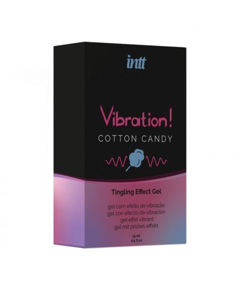 Żel Stymulujący Vibration! Cotton Candy 15 Ml intt Intt