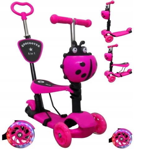 HULAJNOGA BALANSOWA 5w1 BIEDRONKA JEŹDZIK TRÓJKOŁOWA LED Fortrade