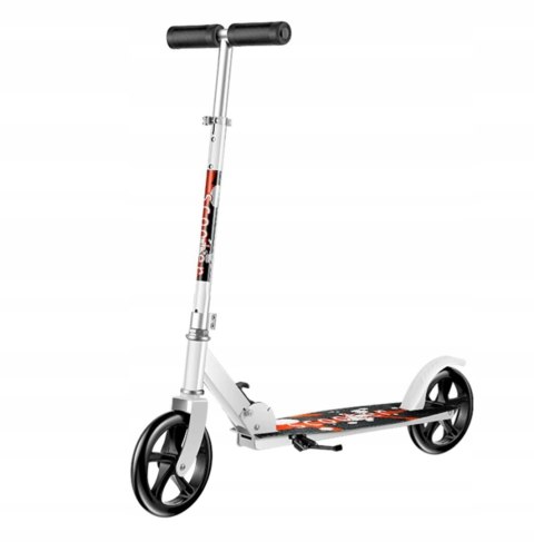 HULAJNOGA MIEJSKA DLA DOROSŁYCH I DZIECI SKŁADANA KOMPAKTOWA DUŻE KOŁA URBAN BEZ HAMULCA Fortrade