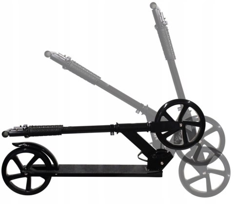 HULAJNOGA MIEJSKA DLA DOROSŁYCH I DZIECI SKŁADANA KOMPAKTOWA DUŻE KOŁA URBAN BEZ HAMULCA Fortrade