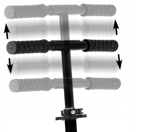 HULAJNOGA MIEJSKA DLA DOROSŁYCH I DZIECI SKŁADANA KOMPAKTOWA DUŻE KOŁA URBAN BEZ HAMULCA Fortrade