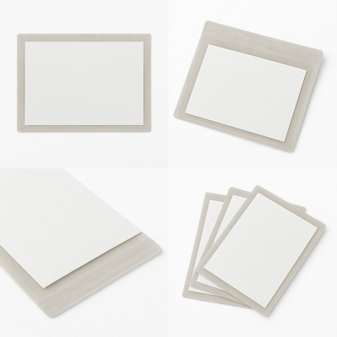 Koperta kurierska, kangurek samoprzylepny, kieszeń foliowa, dokumenty, faktura, list przewozowy, etykieta