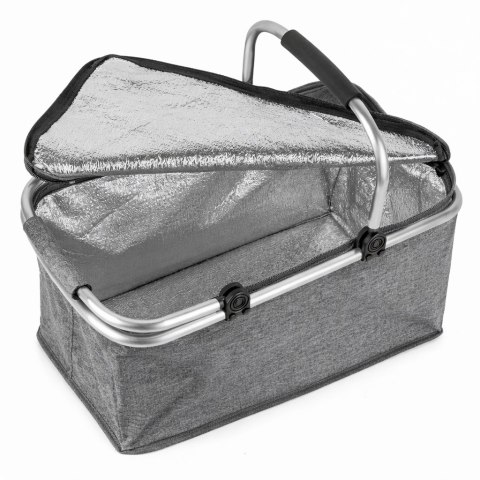 Kosz Koszyk termiczny składany 30L torba piknikowa wodoodporna Fortrade