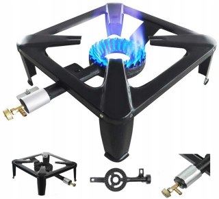 Kuchenka turystyczna żeliwna kwadrat taboret Fortrade