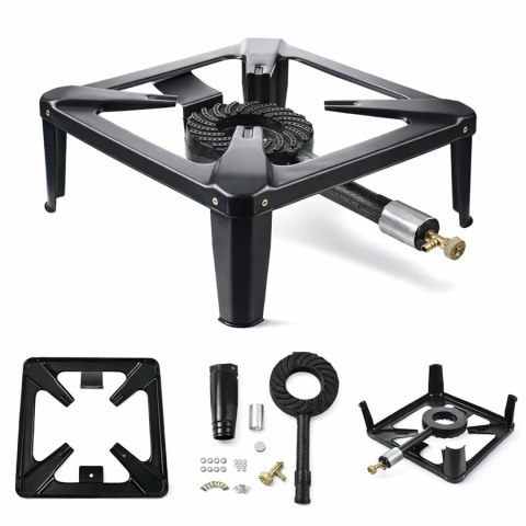 Kuchenka turystyczna żeliwna kwadrat taboret Fortrade