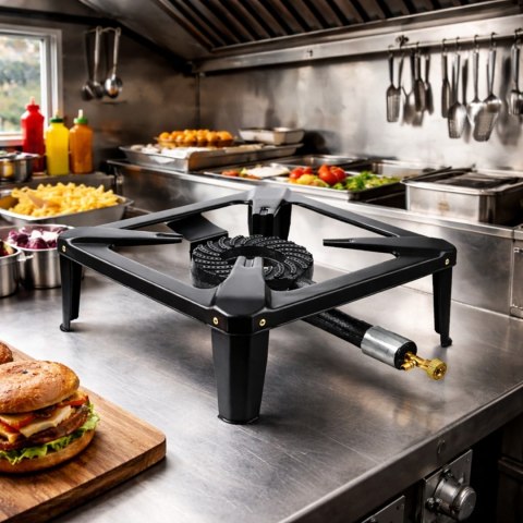 Kuchenka turystyczna żeliwna kwadrat taboret Fortrade