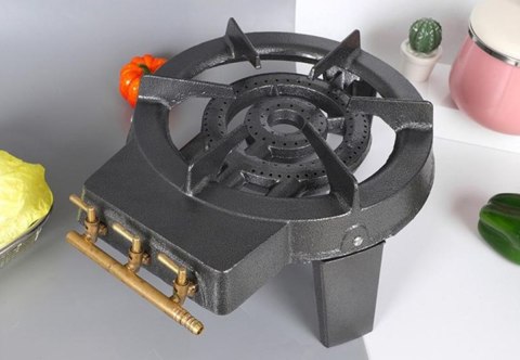 Kuchenka turystyczna żeliwna okrągła palnik Fortrade