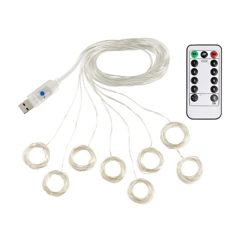 Kurtyna 300 led usb + pilot MC (100)