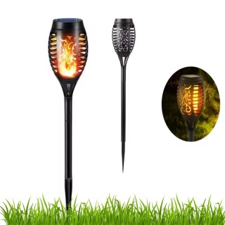 LAMPA SOLARNA OGRODOWA POCHODNIA LAMPKI SOLARNE DO OGRODU LED Fortrade