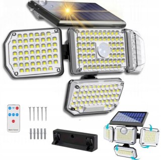 Lampa solarna 4 strony split + pilot (32)