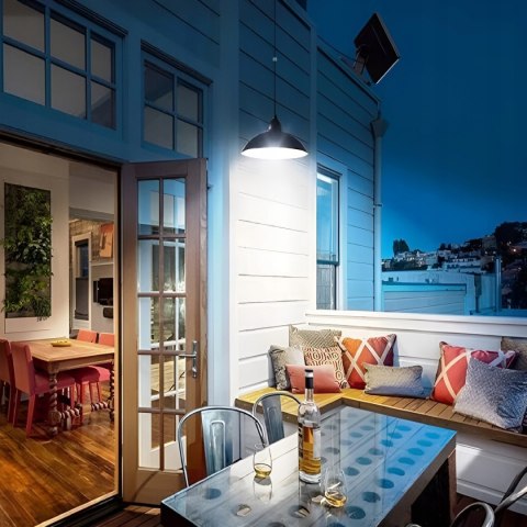 Lampa solarna ogrodowa żyrandol pojedynczy Fortrade