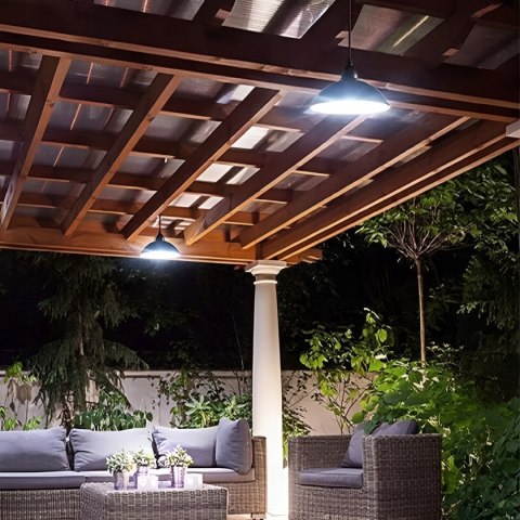 Lampa solarna ogrodowa żyrandol pojedynczy Fortrade