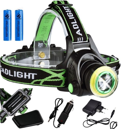 Latarka czołowa 1 led nowa ring Fortrade