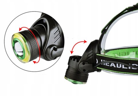 Latarka czołowa 1 led nowa ring Fortrade