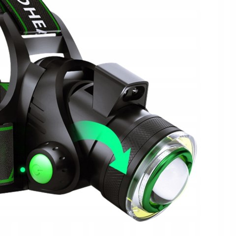 Latarka czołowa 1 led nowa ring Fortrade