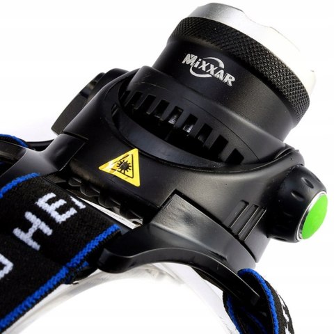 Latarka czołowa 1 led t6 Fortrade