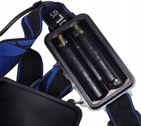 Latarka czołowa 1 led t6 Fortrade