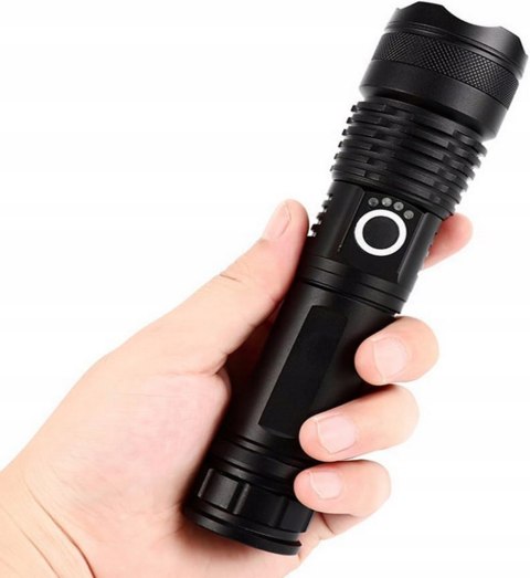 Latarka ręczna mocna cree nowa Fortrade