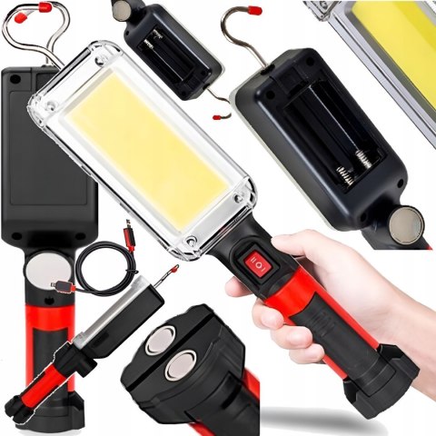 Latarka warsztatowa duże cob Fortrade