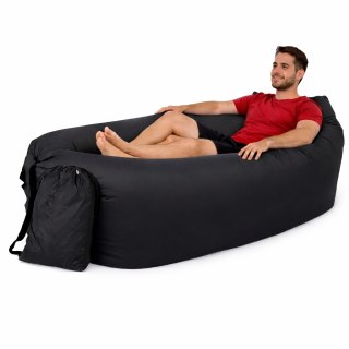Leżak dmuchany Lazy Bag bez pompki - sofa powietrzna na plażę i camping Fortrade