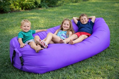 Leżak dmuchany Lazy Bag bez pompki - sofa powietrzna na plażę i camping Fortrade