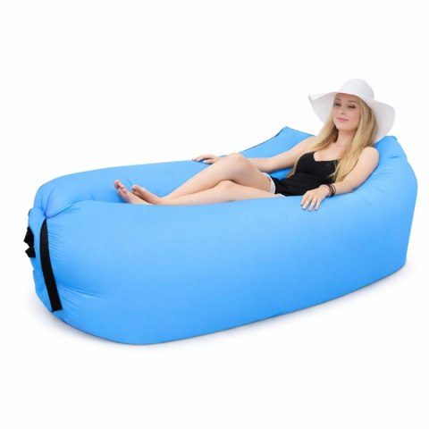 Leżak dmuchany Lazy Bag bez pompki - sofa powietrzna na plażę i camping Fortrade
