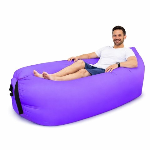Leżak dmuchany Lazy Bag bez pompki - sofa powietrzna na plażę i camping Fortrade