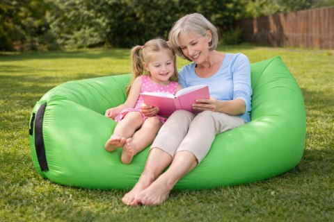 Leżak dmuchany Lazy Bag bez pompki - sofa powietrzna na plażę i camping Fortrade