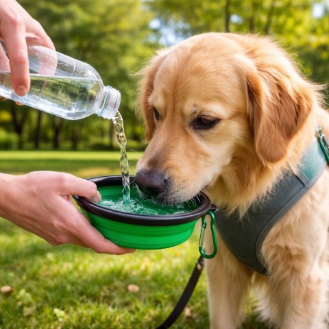 Miska turystyczna miseczka składana dla psa kota Fortrade