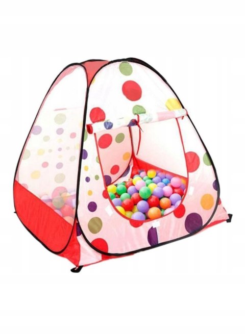 Namiot dla dzieci duży tunel suchy basen iglo domek kosz na piłeczki 3 w 1 Fortrade