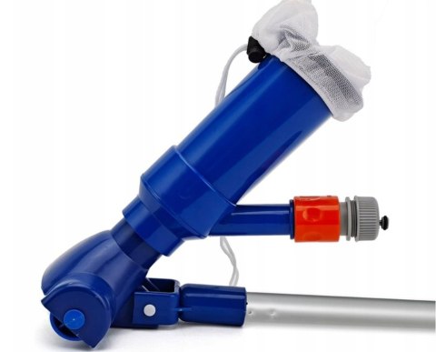 ODKURZACZ DO BASENU Z DRĄŻKIEM ZESTAW DO CZYSZCZENIA DNA BASENU