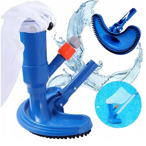 ODKURZACZ DO BASENU ZESTAW DO CZYSZCZENIA DNA BASENU - ODKURZACZ BASENOWY Fortrade