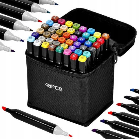 Pisaki markery 48 szt. Fortrade