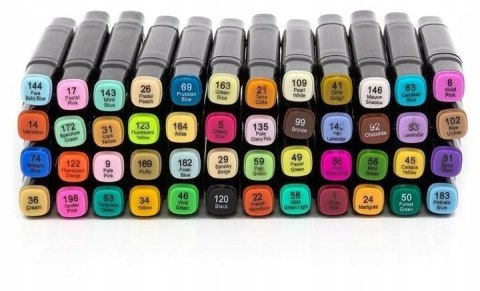 Pisaki markery 48 szt. Fortrade