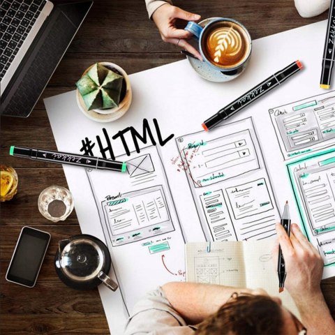 Pisaki markery 48 szt. Fortrade