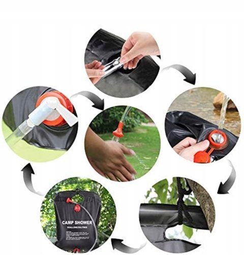 Prysznic kempingowy 20l Fortrade