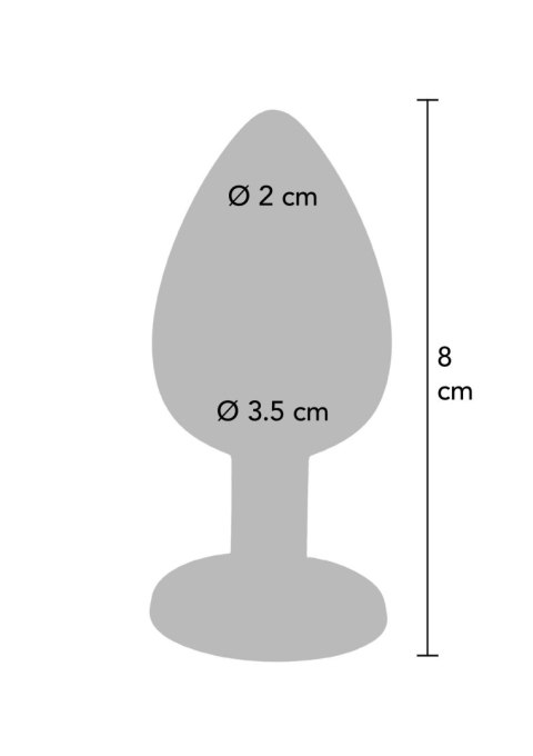 Korek Analny Toyjoy Anal Play Diamond Booty Jewel Medium Purple TOYJOY TOYJOY