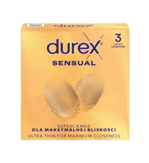 Prezerwatywy Sensual 3 Szt Durex Durex