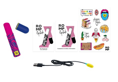 Stymulator łechtaczki Lipstick Romp Romp