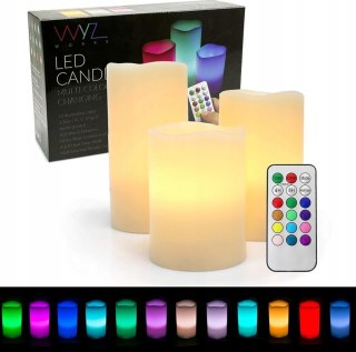 Świeczki rgb Fortrade