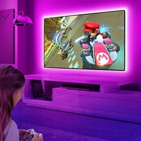 Taśma led 3m tv rgb + pilot Fortrade