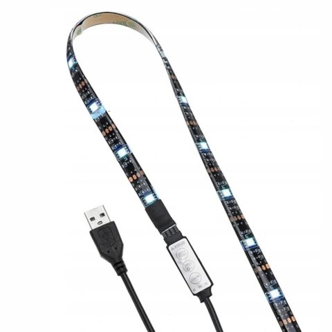 Taśma led 3m tv rgb + pilot Fortrade