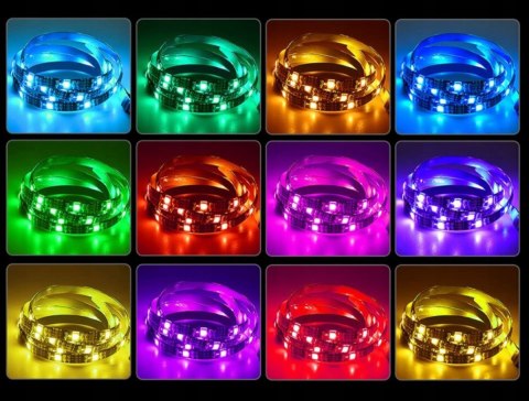 Taśma led duża 5050 5m rgb Fortrade