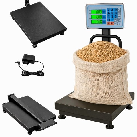 Waga 150 kg 30x40 + oparcie Fortrade